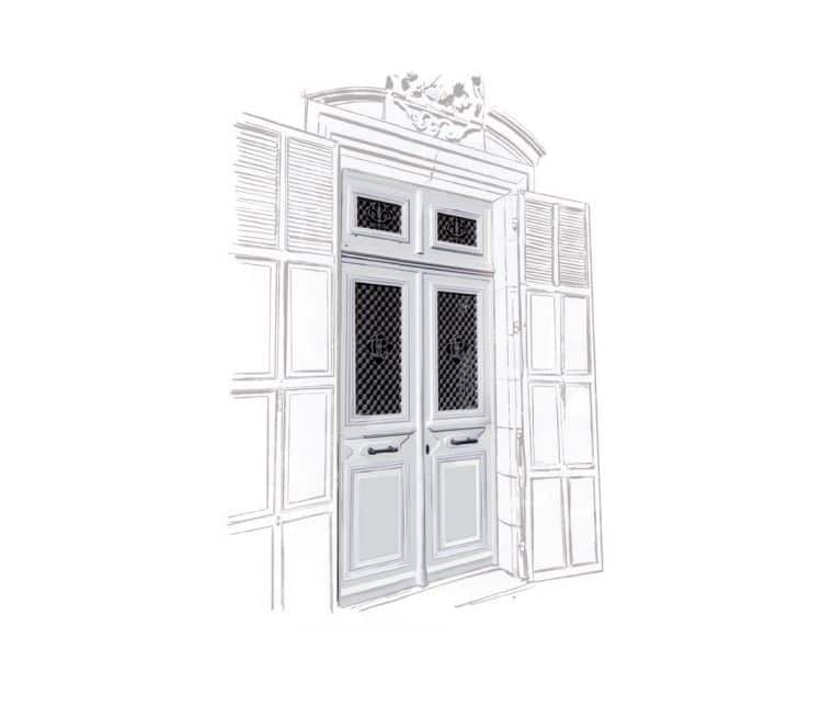 porte en bois sur mesure